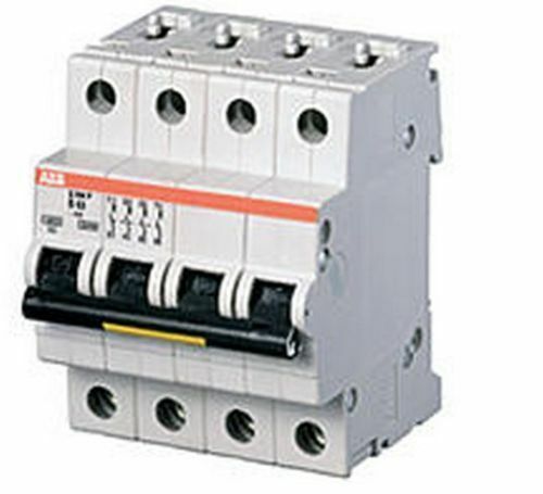 S204-C 25 (MCB, 25A, 4P, 10 kA, IEC/EN60947-2)