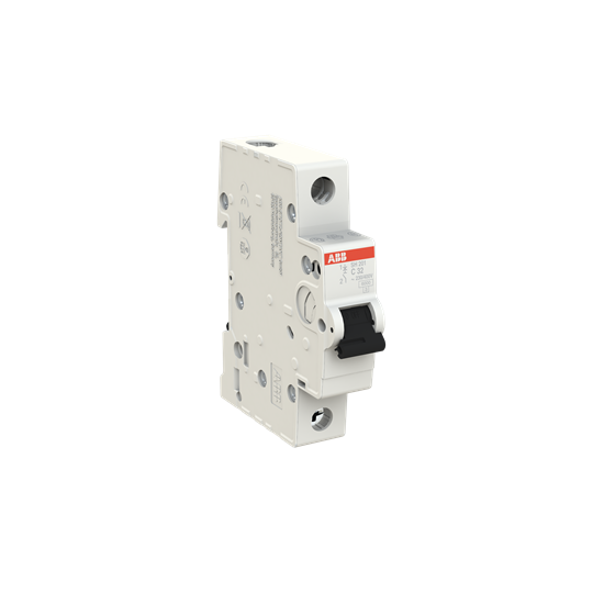 SH201-C 32 (MCB, 32A, 1P, 6 kA, IEC/EN 60898) 