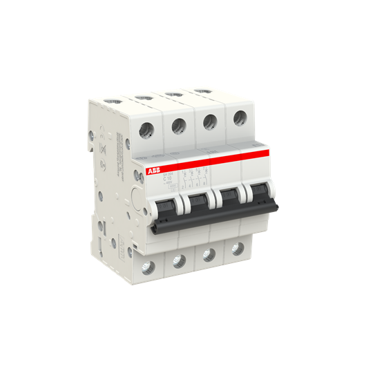 SH204-C 10 (MCB, 10A, 4P, 6 kA, IEC/EN 60898) 