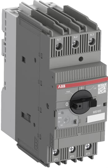 MS165-54 Manual motor starter (22KW, 40-54A, With Thermal & Electromagnetic Protection)