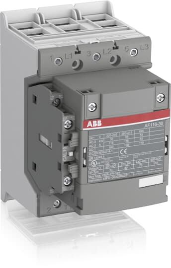AF116-30-11-13 1 NO + 1 NC/100-250V 50/60Hz / 100-250V DC Contactor