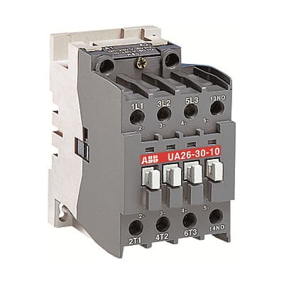 [1SBL241022R8010] UA26-30-10 3P CONTACTOR, 380-400V, COIL VOLTAGE 220-230V 50Hz / 230-240V 60Hz (20KVAR)