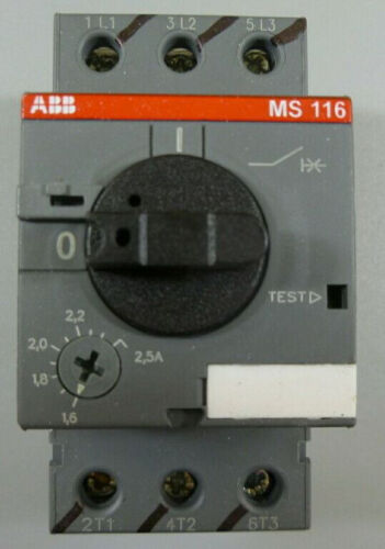 [1SAM250000R1006] MS116-1.6 Manual Motor Starter