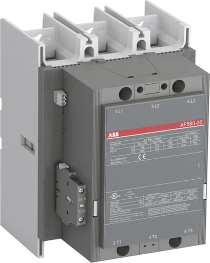 [1SFL617001R7011] AF580-30-11#100-250V (AC3-315kW, AC1-800A, 3P CONTACTOR WITH 1NO+1NC)