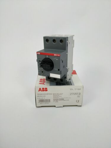 [1SAM250000R1002] MS116-0.25 Manual Motor Starter